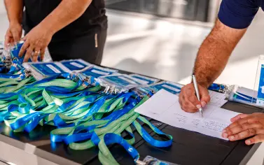 Foto do credenciamento