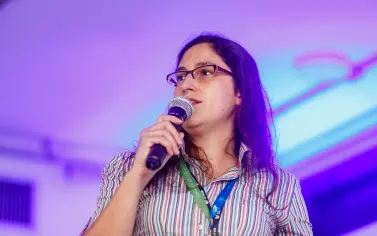 Foto da Palestrante dra. Lia Demange