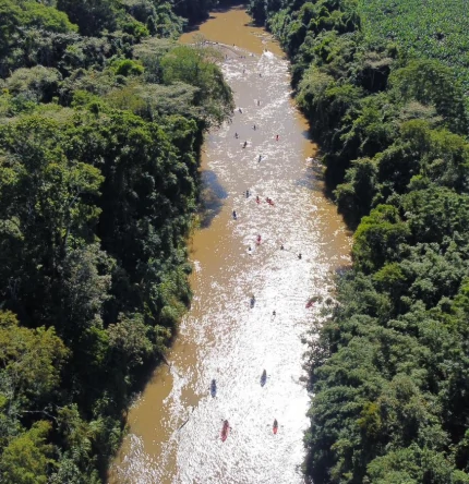 Cachoeira da Samambaia, em Cajati