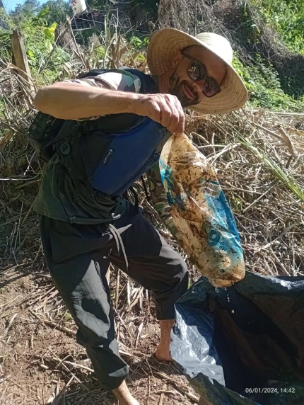 Cachoeira da Samambaia, em Cajati