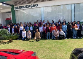 Foto de participantes de palestras