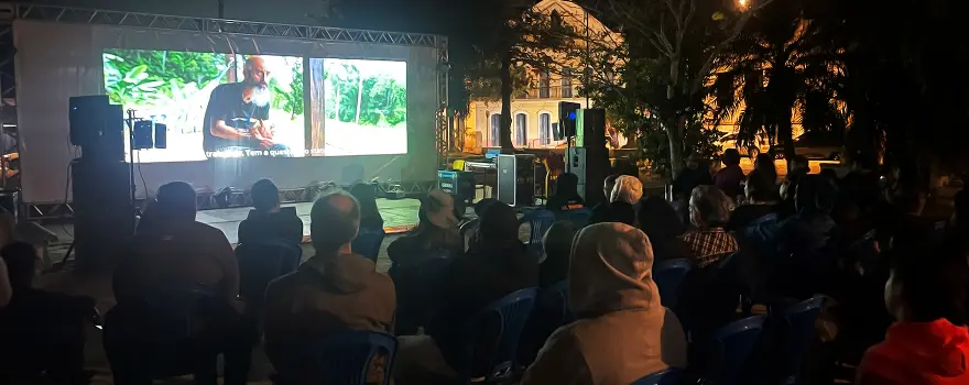 Exibição em Iguape